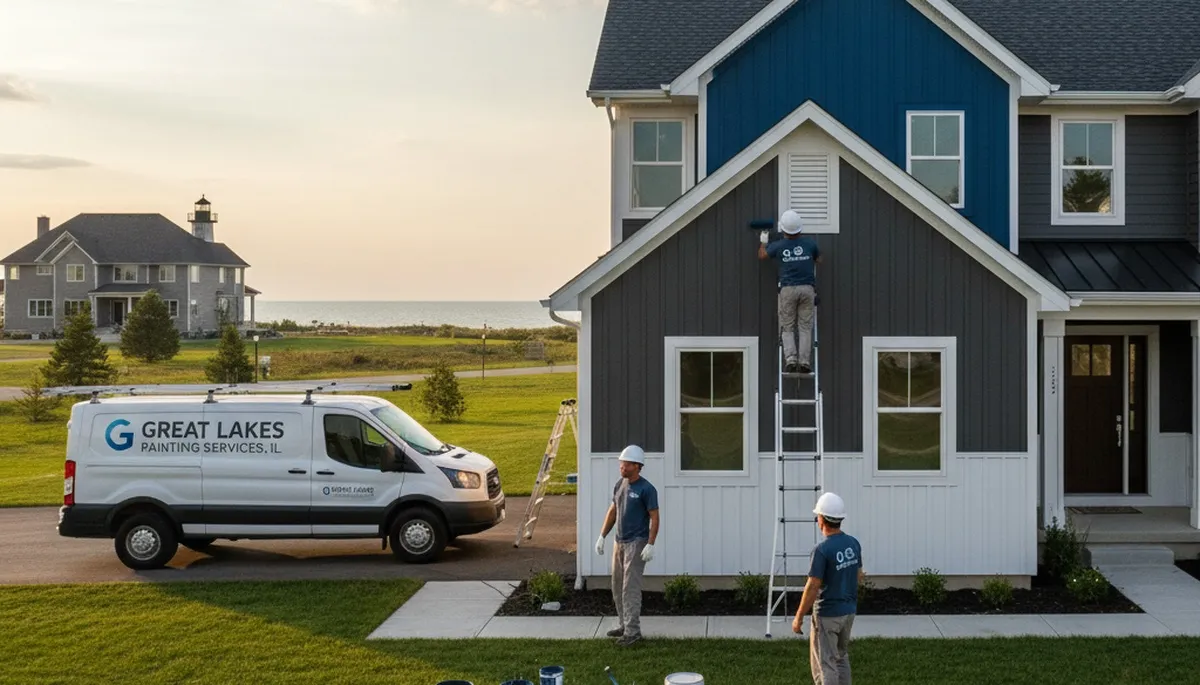 House painters serving Highland Park, IL for interior and exterior home painting services