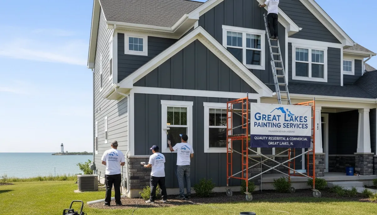 House painting service in Highland Park, IL for residential interior and exterior painting projects