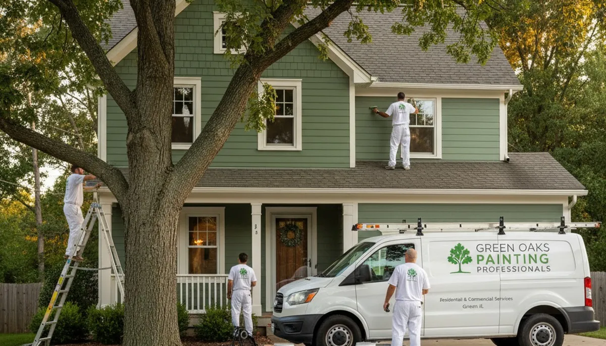 House painting service in Highland Park, IL for interior and exterior home projects